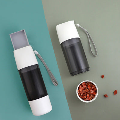 PawHydra - Bouteille d'eau et récipient alimentaire 2 en 1