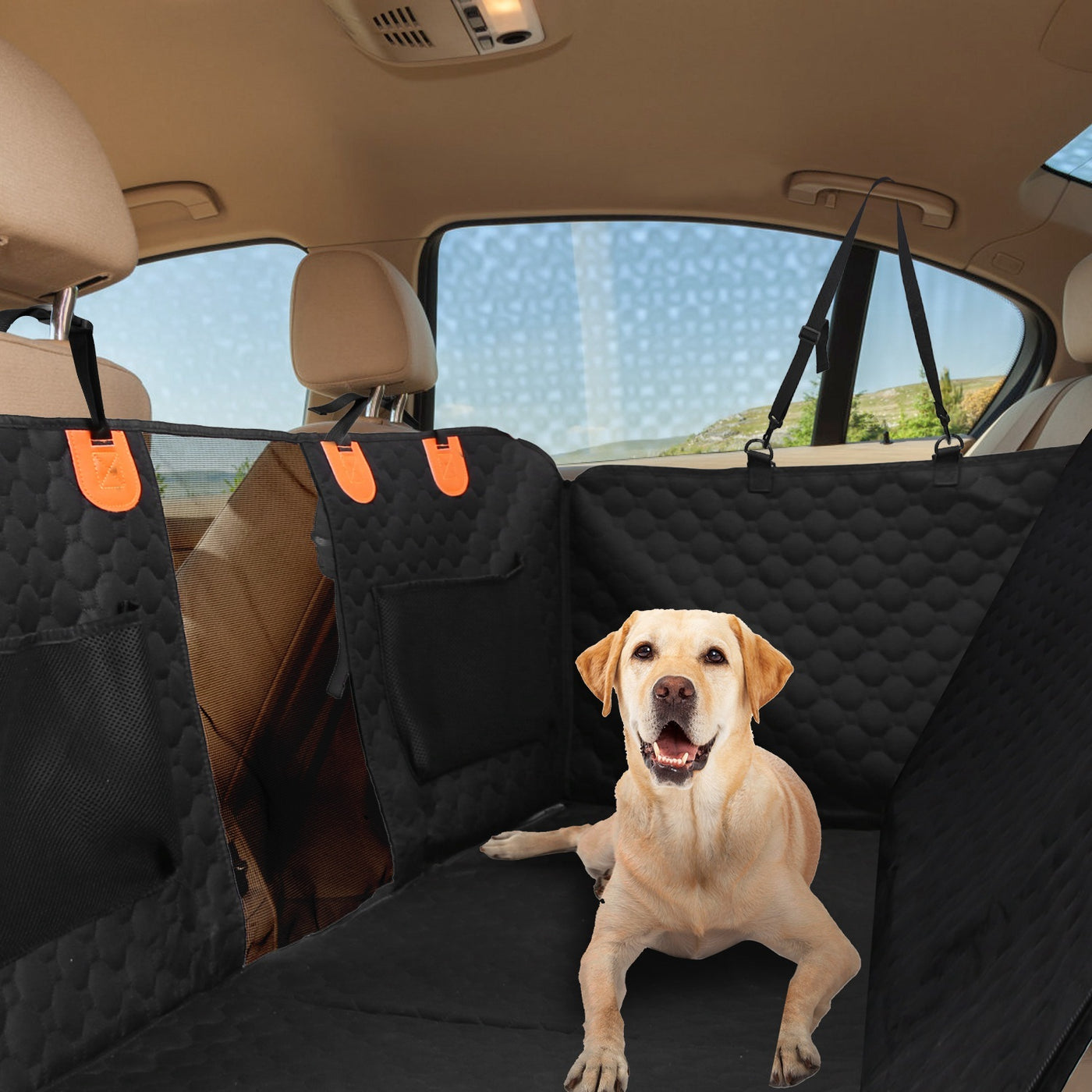 Premium Dog Car Back Seat Cover