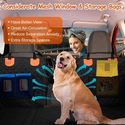 Premium Dog Car Back Seat Cover