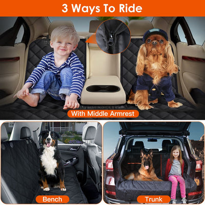 Premium Dog Car Seat Cover Waterproof Scratchproof