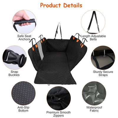 Premium Dog Car Back Seat Cover