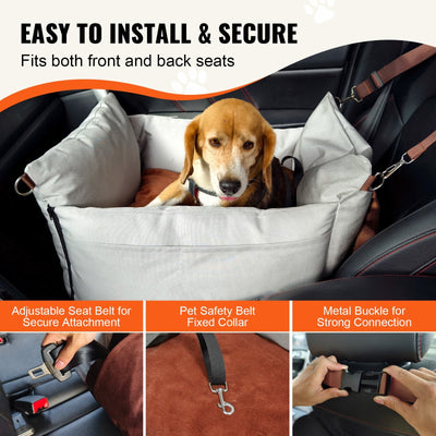 VEVOR - Dog Booster Car Seat