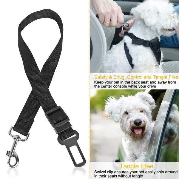 Pet Dog Seat Belt Leash - 2Pcs