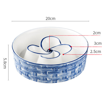 SlowPaw - Ceramic Slow Feeder Dog Bowl
