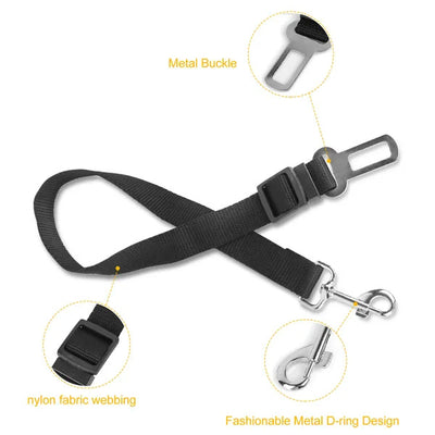 Pet Dog Seat Belt Leash - 2Pcs