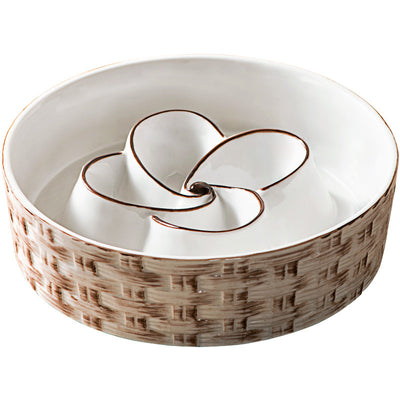 SlowPaw - Ceramic Slow Feeder Dog Bowl