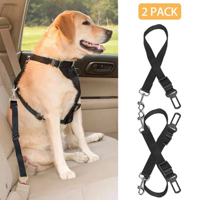 Pet Dog Seat Belt Leash - 2Pcs