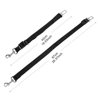 Pet Dog Seat Belt Leash - 2Pcs