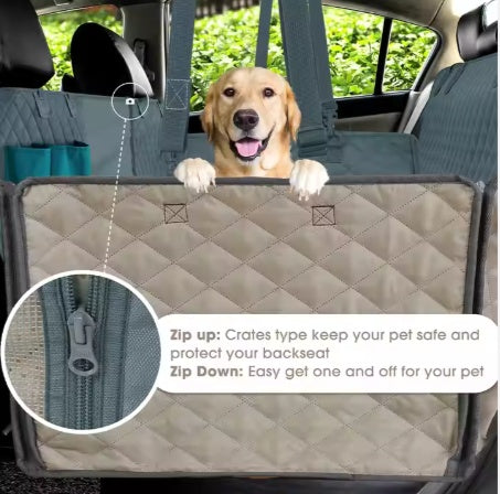 Premium Waterproof Pet Car Seat Cover