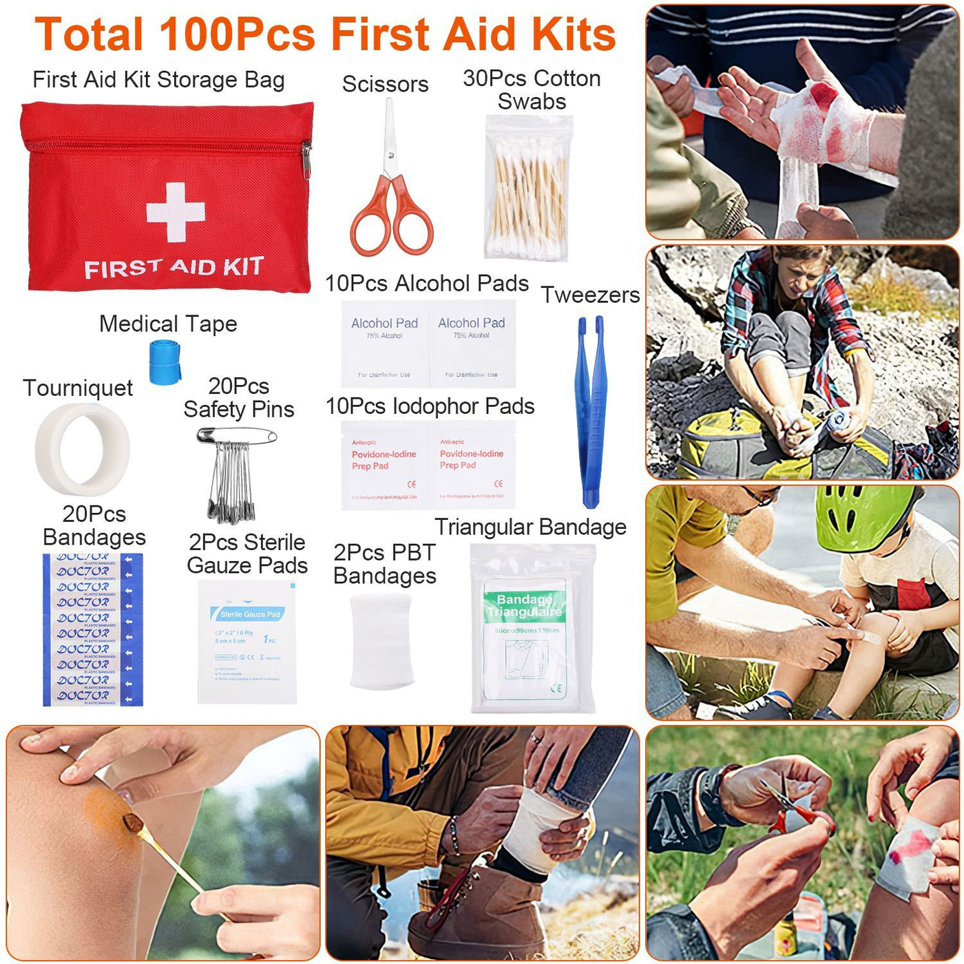 125Pcs Survival Kits - Prestige Kit