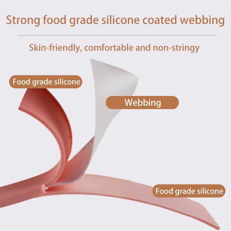 Ensemble collier et laisse en silicone pour animaux de compagnie