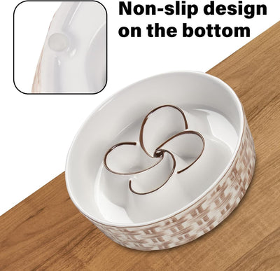 SlowPaw - Ceramic Slow Feeder Dog Bowl