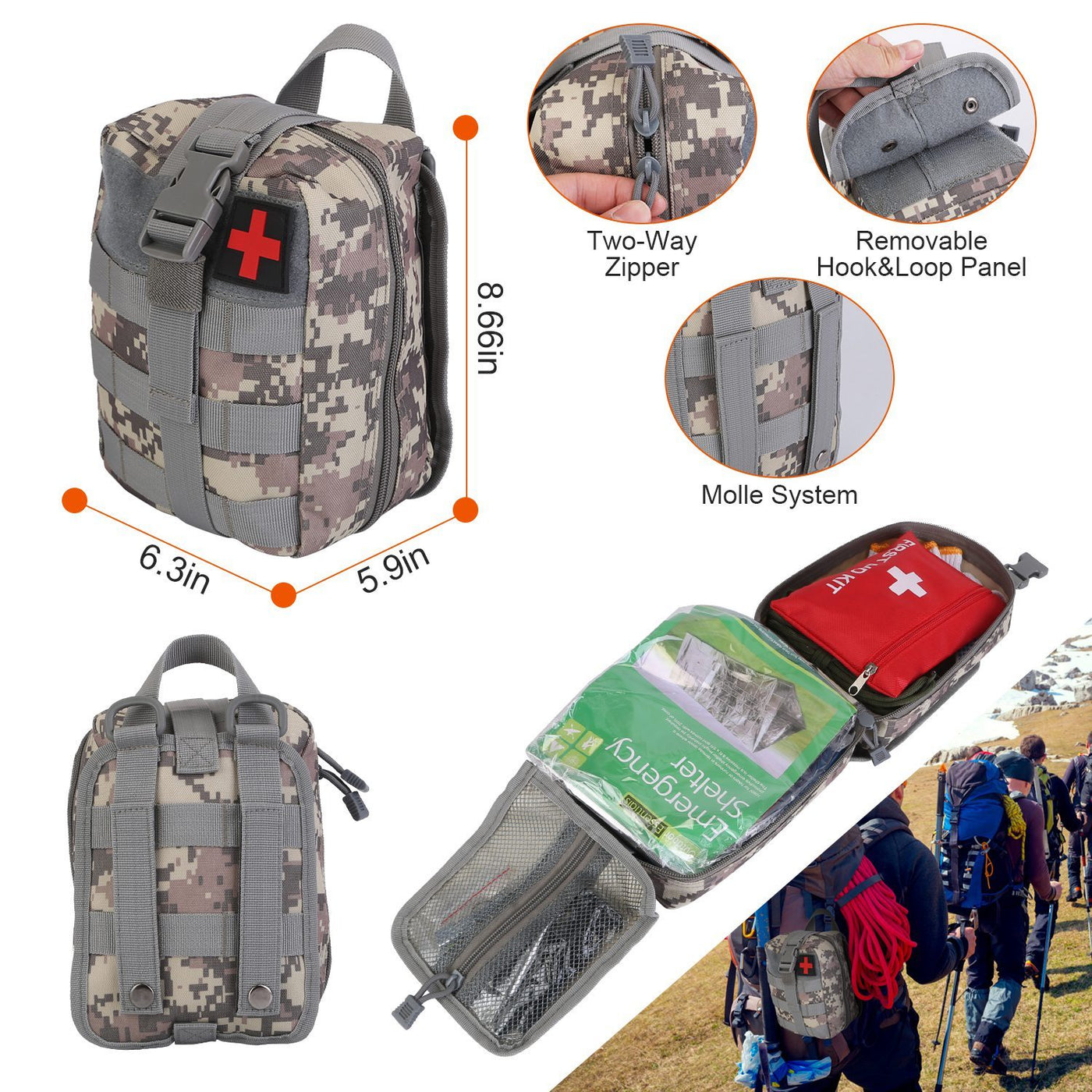 125Pcs Survival Kits - Prestige Kit