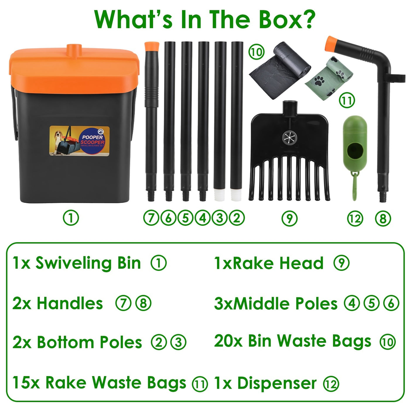 PooMate - Pooper Scooper Kit
