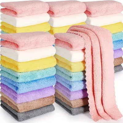 20 serviettes de couleur unie