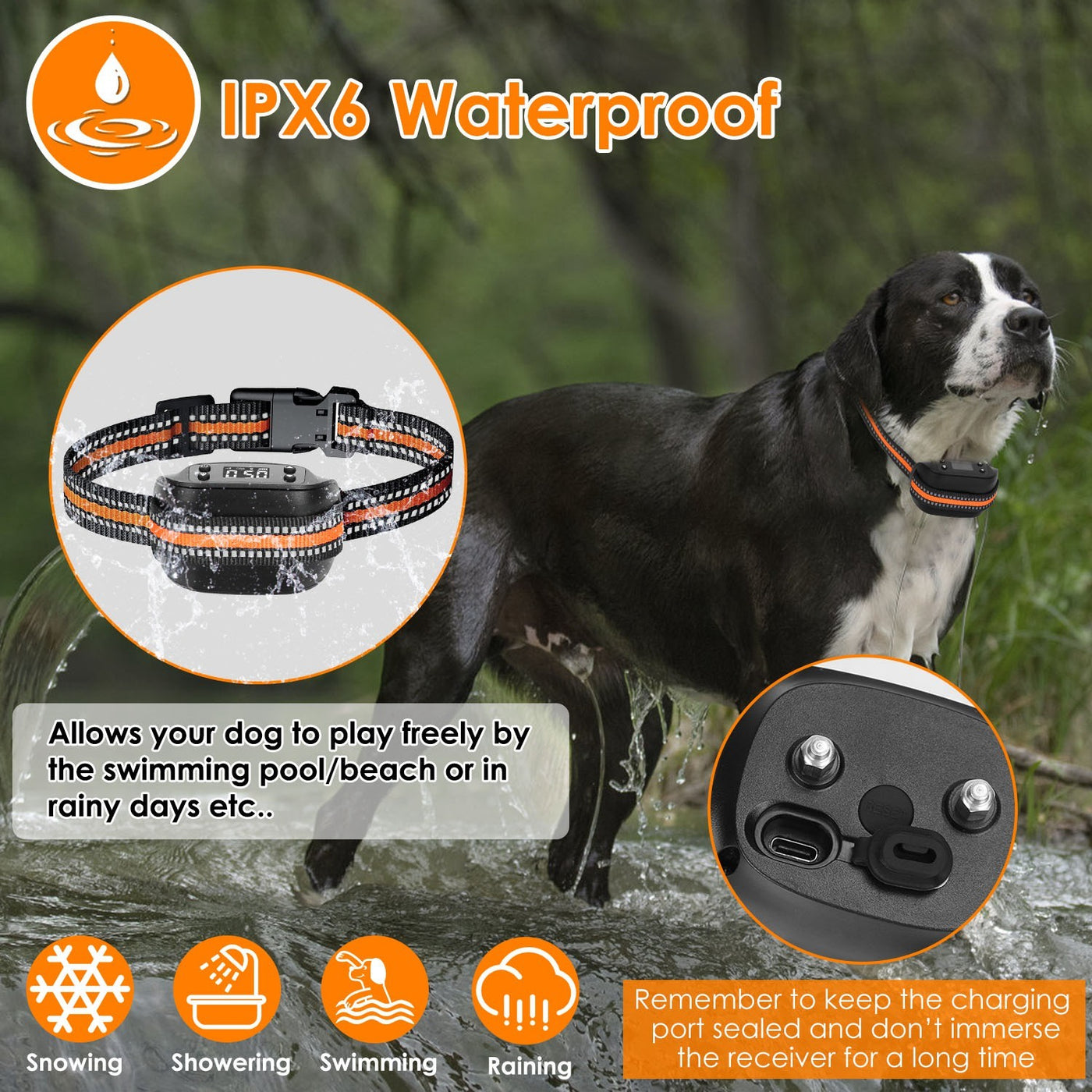 2-In-1 Dog GPS Fence Tracker Wireless